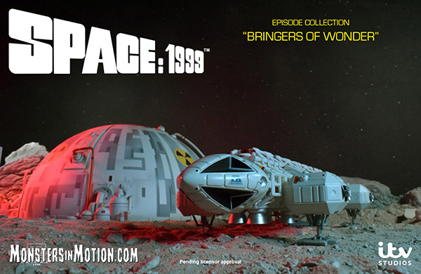 Space 1999: Bringers of Wonder Eagle, Dome and Pilot Ship Die Cast Collection by Sixteen 12 - Click Image to Close