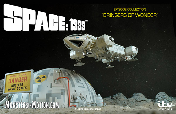 Space 1999: Bringers of Wonder Eagle, Dome and Pilot Ship Die Cast Collection by Sixteen 12 - Click Image to Close