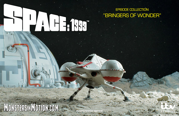 Space 1999: Bringers of Wonder Eagle, Dome and Pilot Ship Die Cast Collection by Sixteen 12 - Click Image to Close