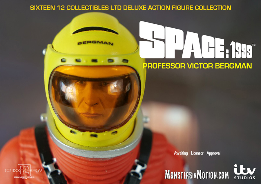 Space 1999 Victor Bergman Limited Edition Deluxe 6 Inch Figure by Sixteen 12 - Click Image to Close