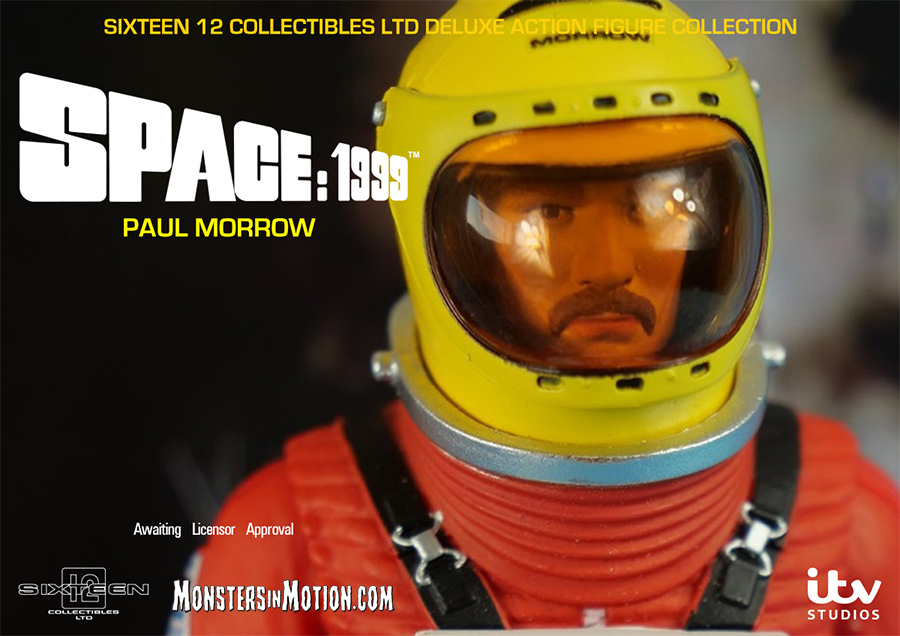 Space 1999 Paul Morrow Limited Edition Deluxe 6 Inch Figure by Sixteen 12 - Click Image to Close