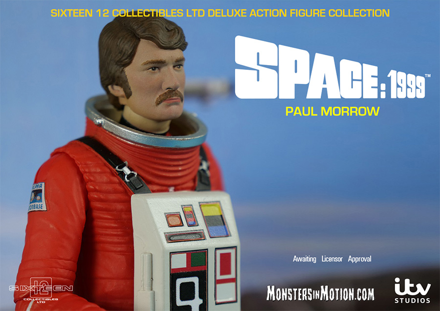 Space 1999 Paul Morrow Limited Edition Deluxe 6 Inch Figure by Sixteen 12 - Click Image to Close