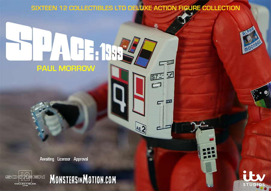Space 1999 Paul Morrow Limited Edition Deluxe 6 Inch Figure by Sixteen 12 - Click Image to Close