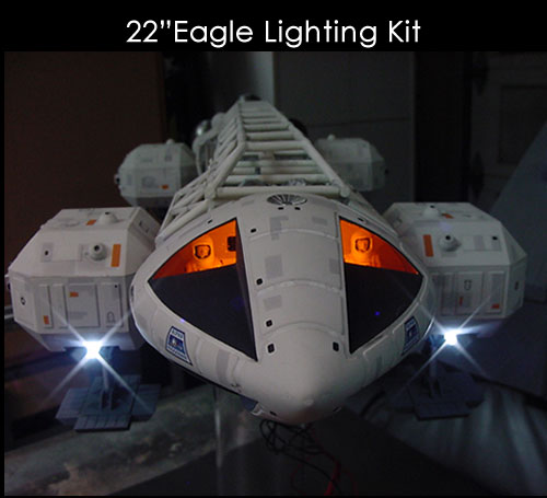 Space 1999 Eagle Transporter 22" Long 1/48th Scale Lighting Kit for MPC