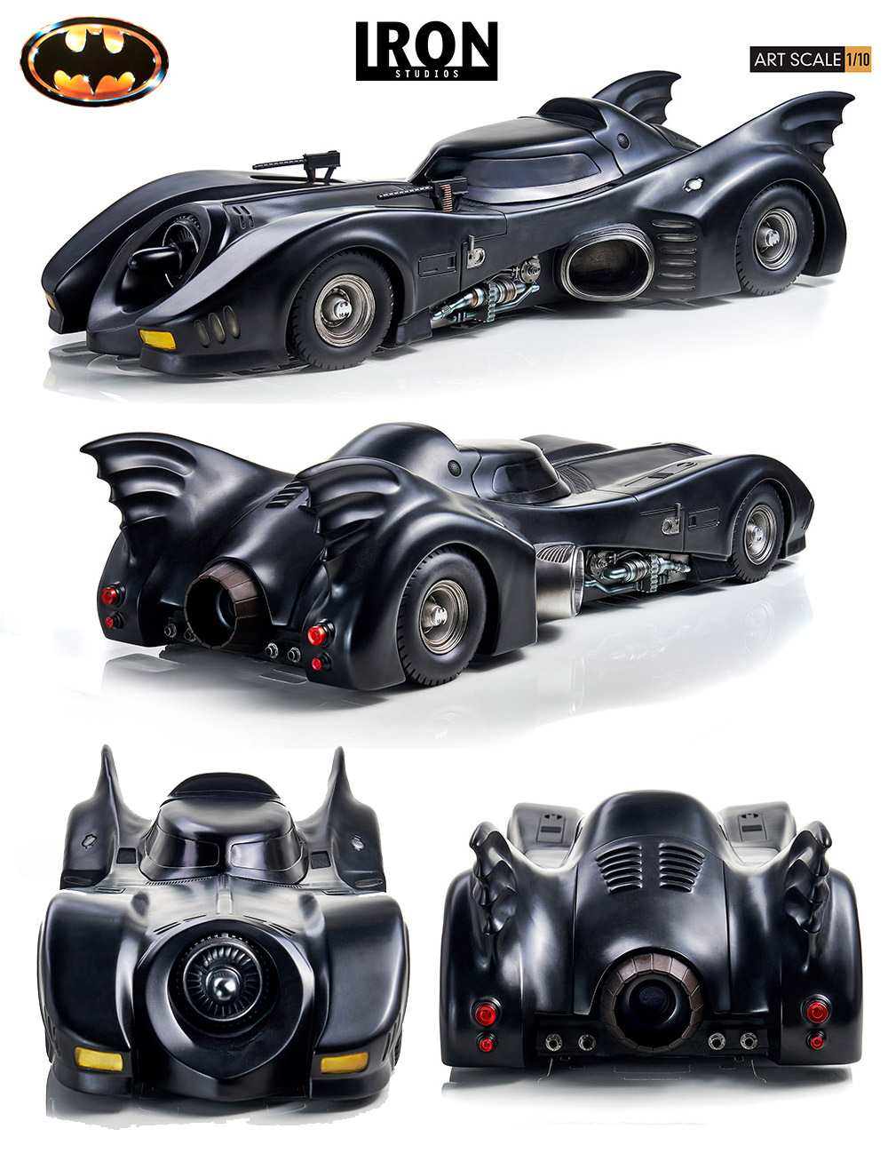 iron studios 89 batmobile