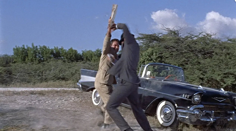 James Bond Dr No 1957 Chevrolet Bel Air 1/18 Diecast Car - Click Image to Close