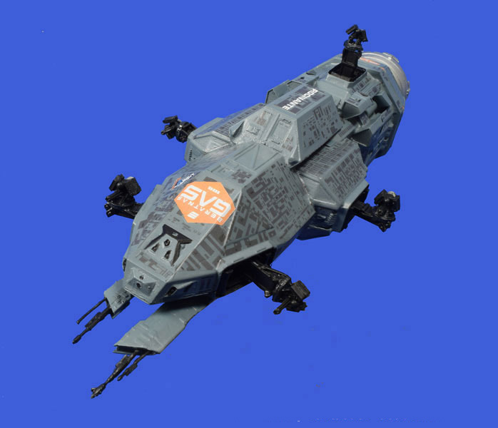 Expanse Rocinante 1/144 Scale Resin Model Kit - Click Image to Close