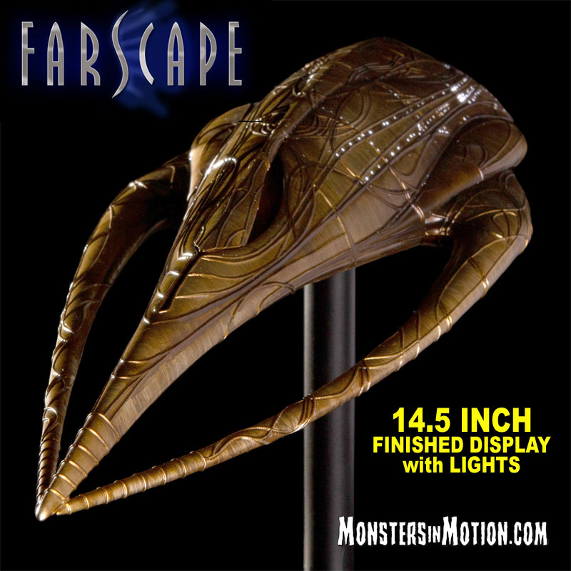 Farscape TV Series Moya Leviathan Spaceship Replica Model - Click Image to Close