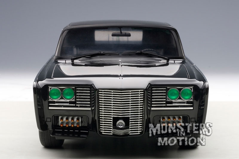 Green Hornet Classic Black Beauty 1/18 Scale Diecast Car by AutoArt - Click Image to Close