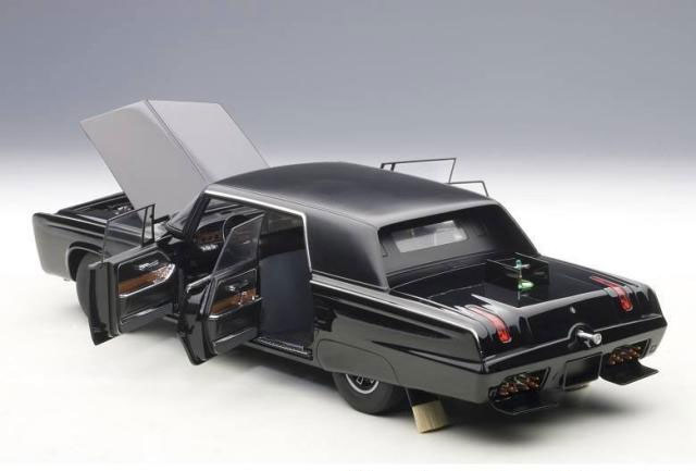 Green Hornet Classic Black Beauty 1/18 Scale Diecast Car by AutoArt - Click Image to Close