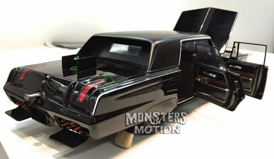 Green Hornet Classic Black Beauty 1/18 Scale Diecast Car by AutoArt - Click Image to Close