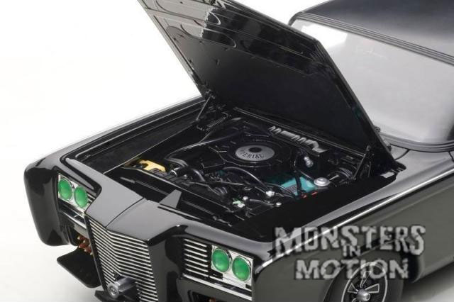 Green Hornet Classic Black Beauty 1/18 Scale Diecast Replica Car by AutoArt - Click Image to Close