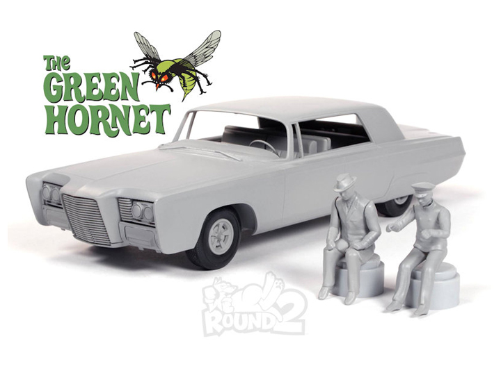 Green Hornet Black Beauty 1/25 Scale Model Kit - Click Image to Close