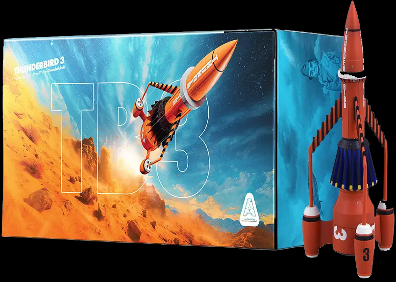 Thunderbirds Thunderbird 3 Anniversary Edition Finished Replica LIMITED EDITION - Click Image to Close