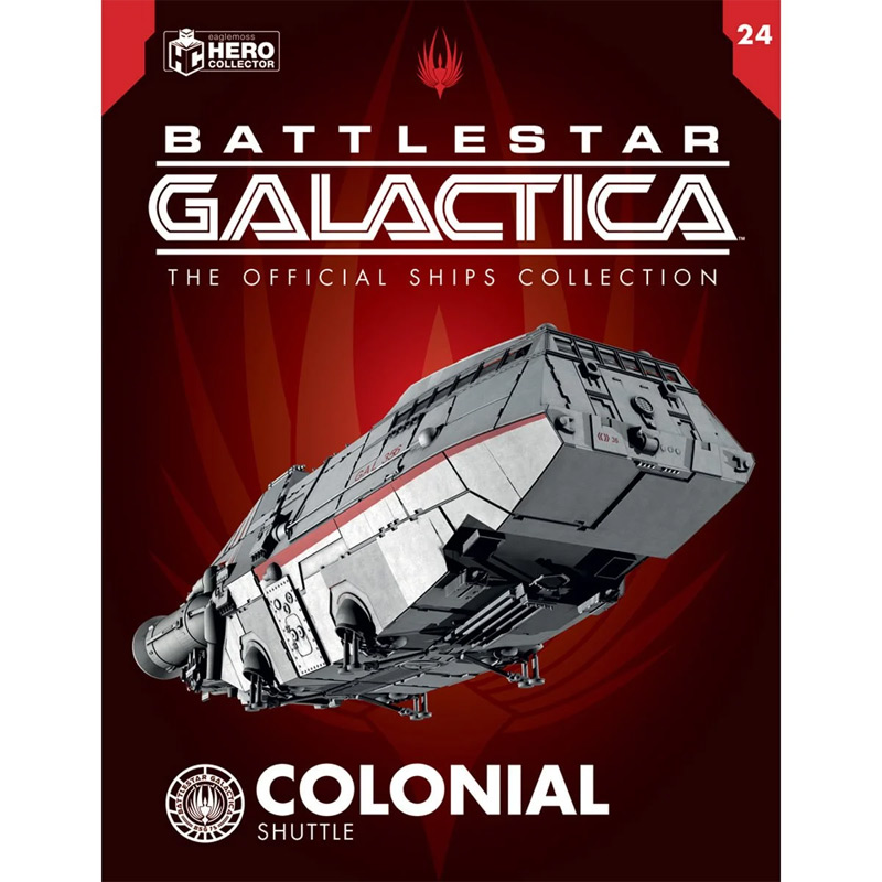 Battlestar Galactica 1978 Collection Classic Shuttle Vehicle with Collector Magazine - Click Image to Close