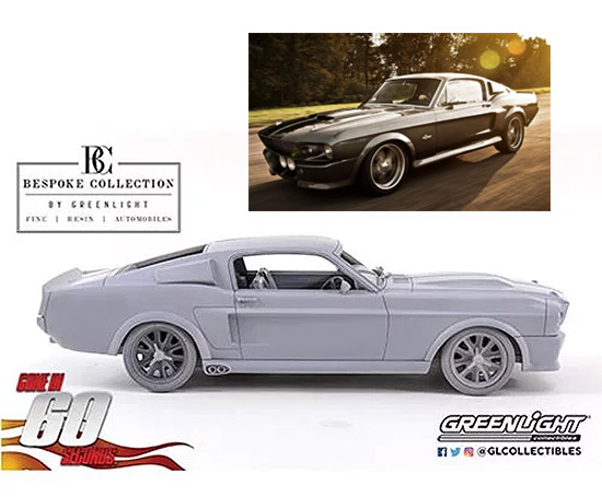 Gone in Sixty Seconds (2000) 1967 Ford Mustang Eleanor Bespoke Collection 1/12 Scale Resin Replica FREE US SHIPPING! - Click Image to Close