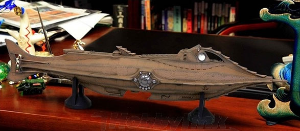 20,000 Leagues Under The Sea Disney Nautilus 24" Soft Vinyl Pre-Painted Model Kaiyodo - Click Image to Close