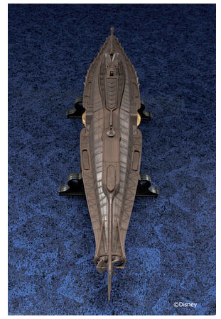 20,000 Leagues Under the Sea Nautilus 16" Diecast Lighted Display Model X-Plus - Click Image to Close