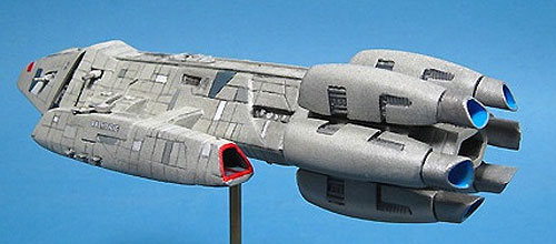 Battlestar Galactica 2003 Valkyrie 1/3700 Scale Resin Model Kit - Click Image to Close