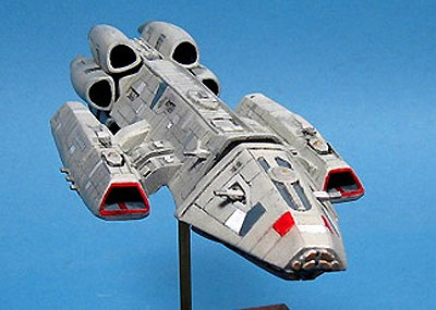 Battlestar Galactica 2003 Valkyrie 1/3700 Scale Resin Model Kit - Click Image to Close