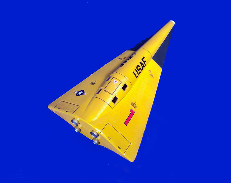 Convair Space Station Lifeboat Orbital Re-Entry Craft Concept 1957 1/48 Scale Model Kit - Click Image to Close