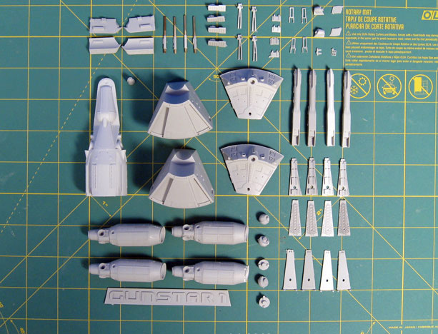 Last Starfighter Gunstar 1/144 Scale Model Kit - Click Image to Close