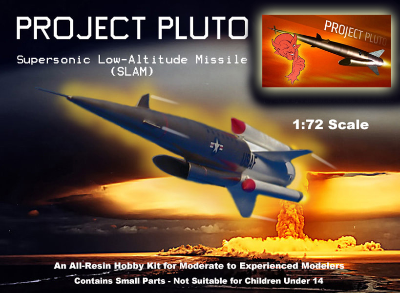 Project Pluto Supersonic Low-Altitude Missile (SLAM) 1/72 Scale Model Kit - Click Image to Close