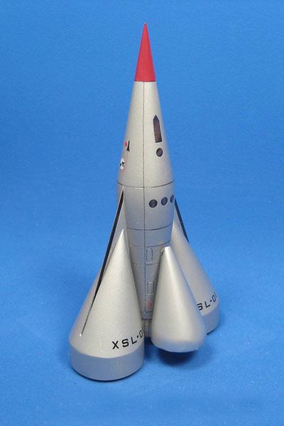 XSL-01 Manned Space Ship "Full Stack" Model Kit - Click Image to Close