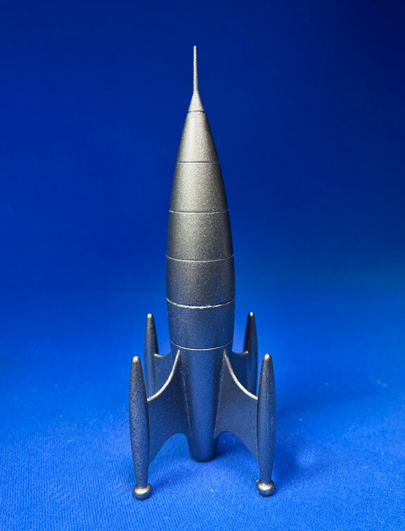 Flash Gordon 1954 SkyFlash Rocket 1/288 Scale Model Kit - Click Image to Close