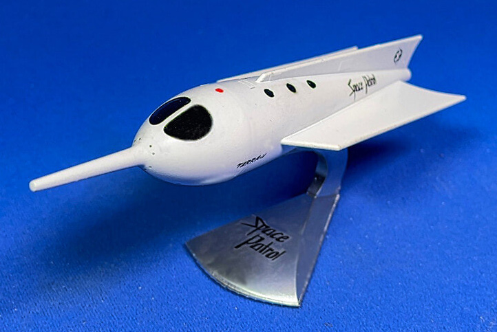 Space Patrol TERRA V 1/288 Scale Classic Rocketship Model Kit - Click Image to Close