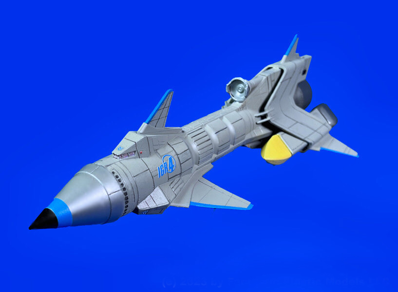 IGR-4 Intergalactic Rescue 4 1/288 Scale Model Kit Gerry Anderson - Click Image to Close