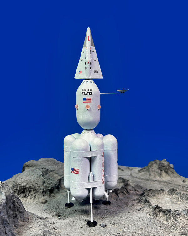 Convair Moon Lander 1958 1/144 Scale Model Kit - Click Image to Close
