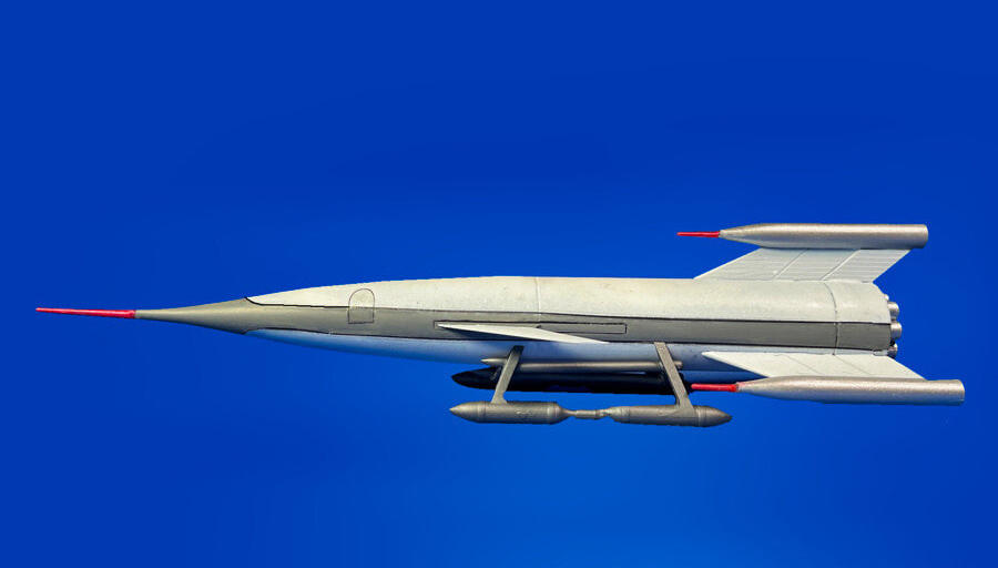 Satellite in the Sky 1956 Stardust Rocket 1/228 Scale Model Kit - Click Image to Close