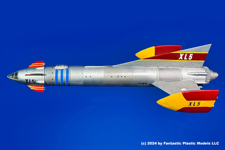Fireball XL5 (1963-1965) 1/288 Scale Model Kit Gerry Anderson - Click Image to Close