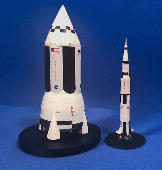 Convair Super-NEXUS & Saturn V 1/700 Scale Model Kit Super-Booster Collection #1 - Click Image to Close