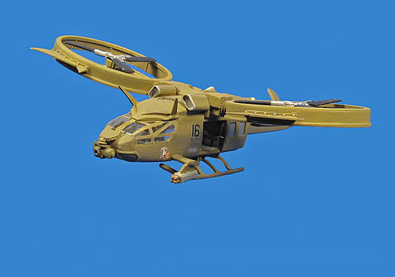 Avatar 2009 Aerospatiale SA-2 "Samson" Gunship 1/72 Model Kit - Click Image to Close