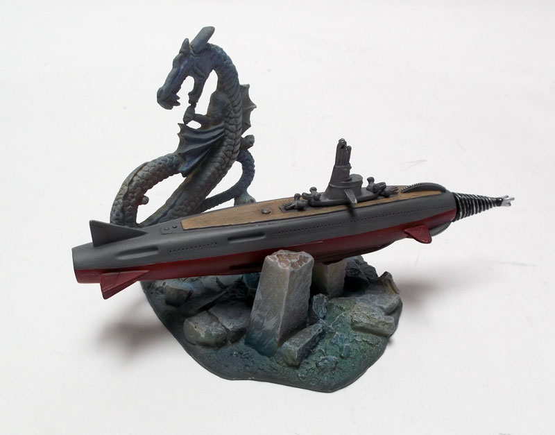 Atragon Submarine with Serpent Mini Model Kit - Click Image to Close