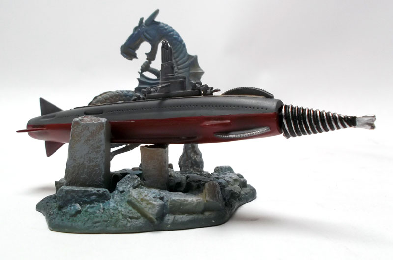 Atragon Submarine with Serpent Mini Model Kit - Click Image to Close