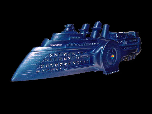 Fifth Element Fhloston Paradise Ship 15" Resin Model Kit - Click Image to Close