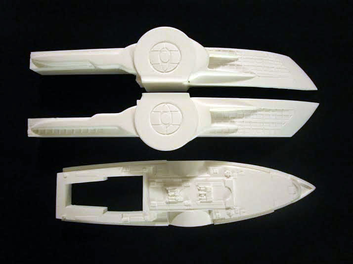 Fifth Element Fhloston Paradise Ship 15" Resin Model Kit - Click Image to Close