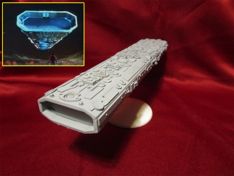Project U.F.O. 1978 TV Series Believe It Or Not UFO Model Kit - Click Image to Close