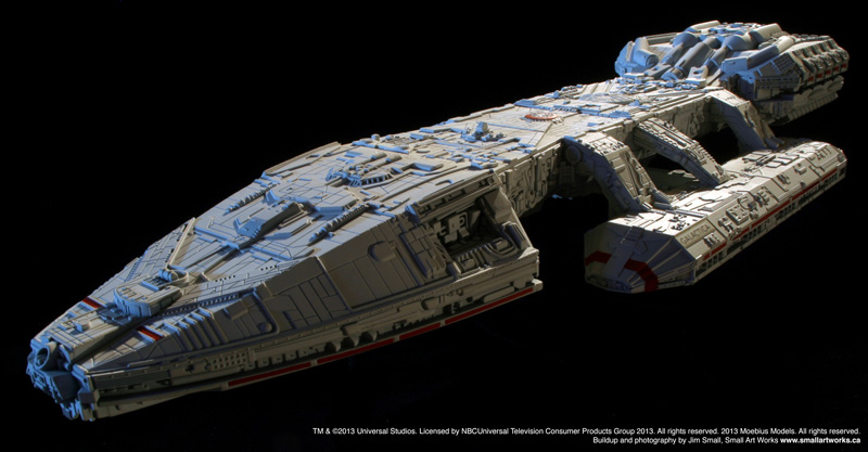 Battlestar galactica 3d models