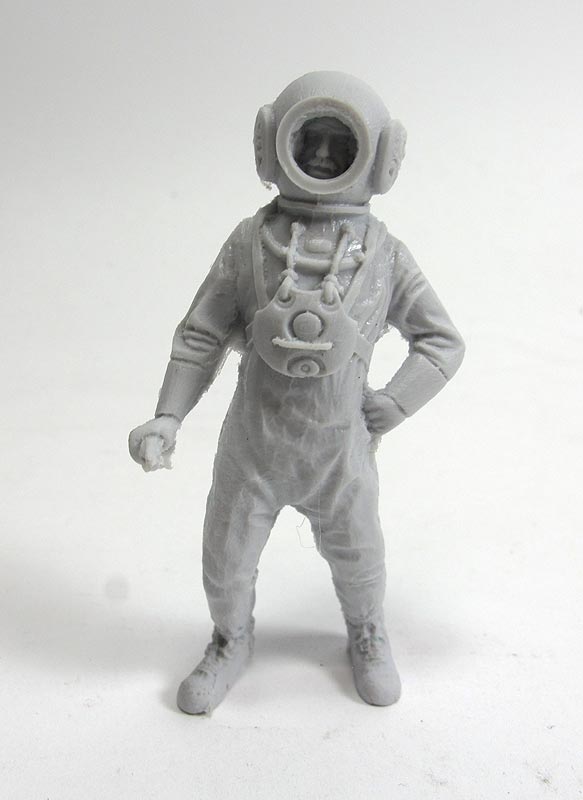 Cavorite Astronaut Mini Resin Model Kit - Click Image to Close