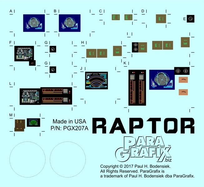 Battlestar Galactica 2003 Raptor 1/32 Scale Model Kit Photoetch and Decal Set - Click Image to Close