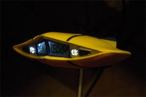 Voyage to the Bottom of the Sea Flying Sub 1/128 Scale Interior Photoetch Set - Click Image to Close