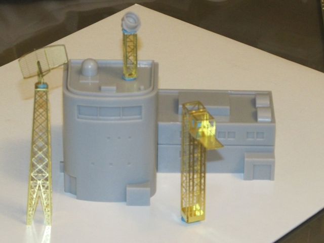 Mercury 9 Rocket 1/350 Scale Model Kit Photoetch Set - Click Image to Close