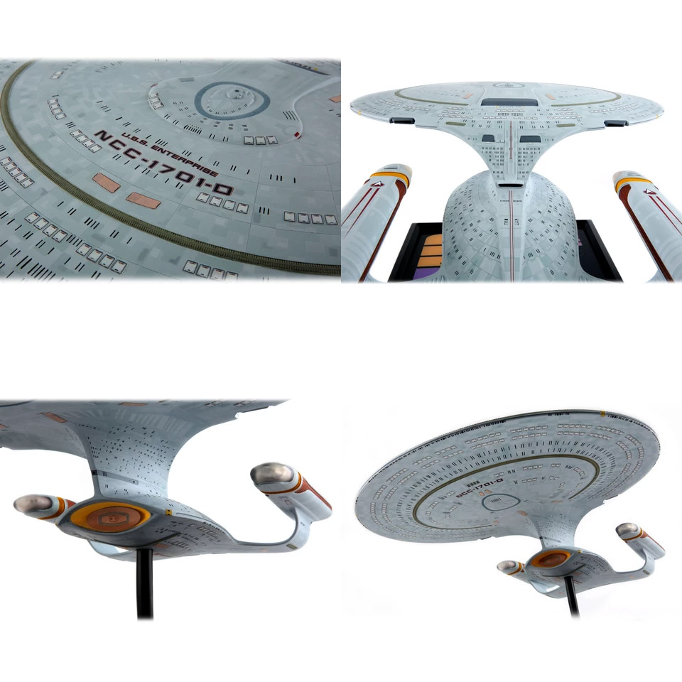 Star Trek TNG Enterprise 1701-D 24" Replica with Lights - Click Image to Close