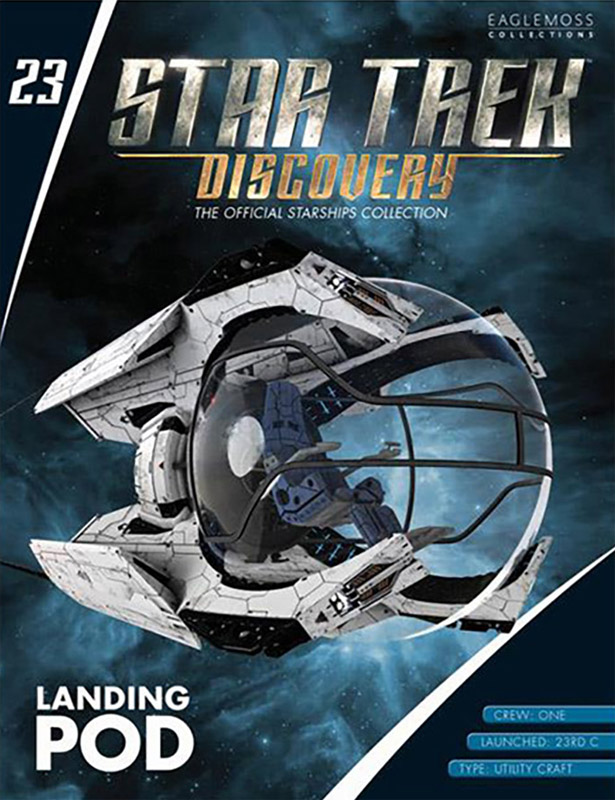 Star Trek Discovery U.S.S. Discovery Landing POD Replica - Click Image to Close