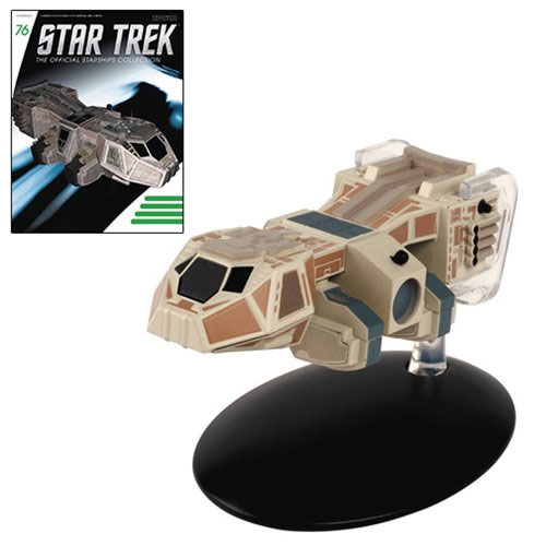 Star Trek Starships Neelixs Ship Baxial Die-Cast Vehicle with Collector Magazine Star Trek Starships Neelixs Ship Baxial Die-Cast Vehicle with Collector Magazine