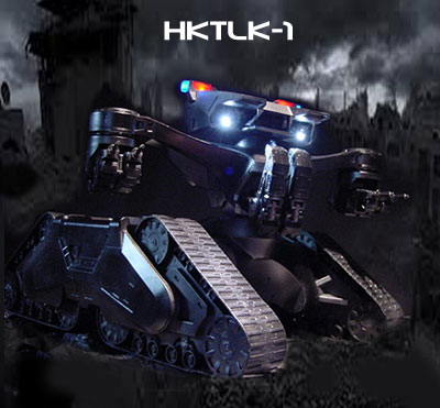 Terminator 2 Hunter Killer Tank 1/32 Model Kit Lighting Kit - Click Image to Close